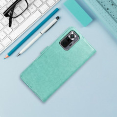 XIAOMI Redmi 10 5G Wallet Cases MEZZO Book Mandala  Green