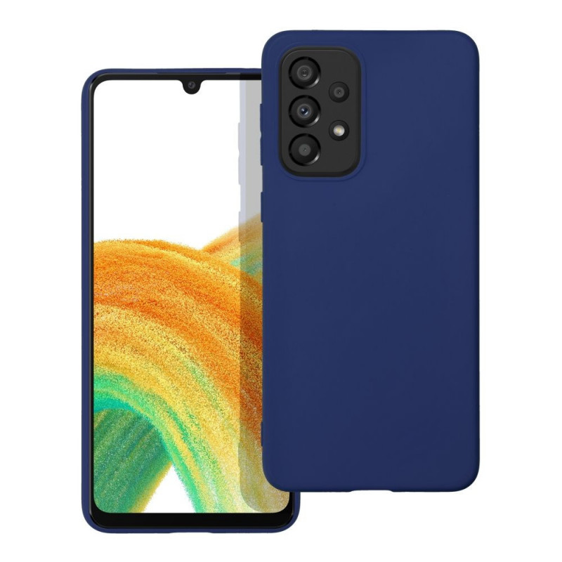 Samsung Galaxy A33 Case Soft Dark blue