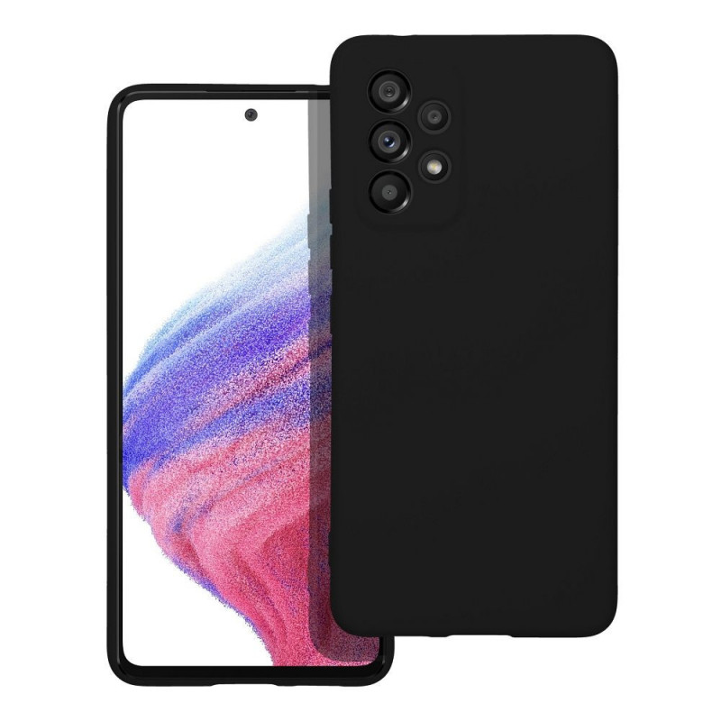 Samsung Galaxy A53 5G Case Silicone Elegant  Black