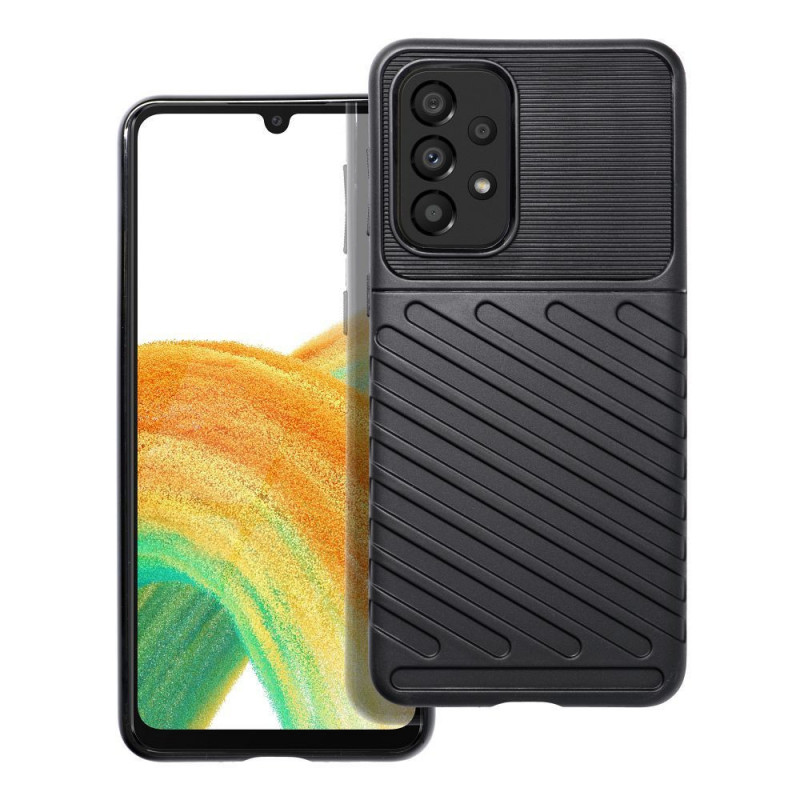 Samsung Galaxy A33 Case THUNDER Black