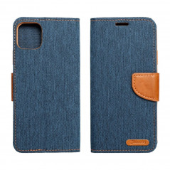 XIAOMI Redmi 10 5G Wallet Cases CANVAS Book Navy blue