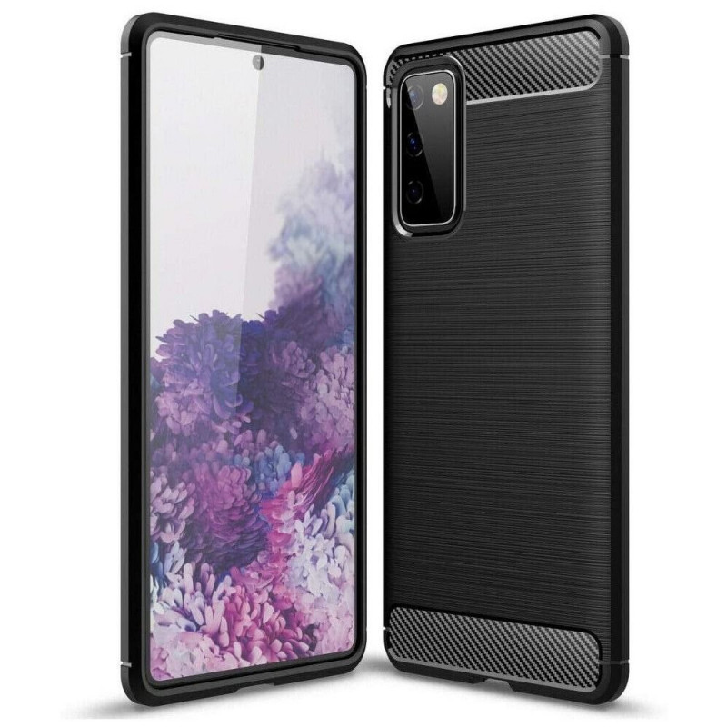 Samsung Galaxy S20 FE 5G Case Carbon Elegant  Black