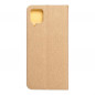 Samsung Galaxy A12 Wallet Cases LUNA Book Gold Elegant  Gold