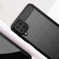 Samsung Galaxy A12 Case Carbon Elegant  Black