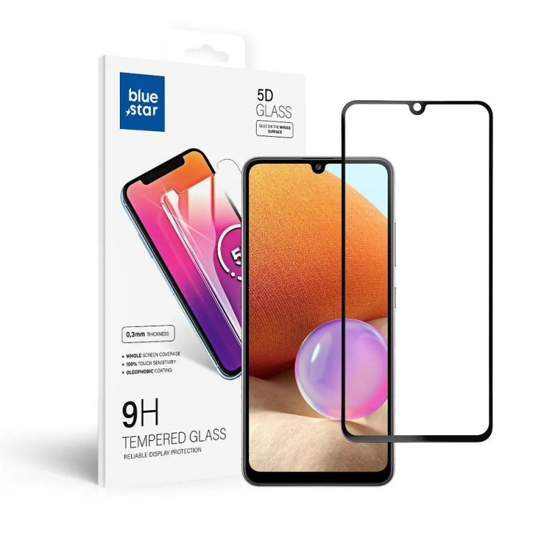 Samsung Galaxy A32 LTE Tempered glass Blue Star 9H Transparent