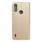 Motorola Moto E7 Power Wallet Cases Smart Case Book Gold