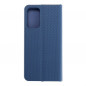 Samsung Galaxy A72 5G Wallet Cases LUNA Book Carbon Carbon Fibre, Elegant  Blue