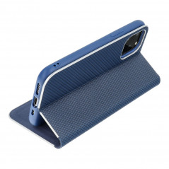Samsung Galaxy S20 FE 5G Wallet Cases LUNA Book Carbon Carbon Fibre, Elegant  Blue