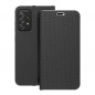 Samsung Galaxy A52s 5G Wallet Cases LUNA Book Carbon Carbon Fibre, Elegant  Black