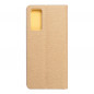Samsung Galaxy S20 FE 5G Wallet Cases LUNA Book Gold Elegant  Gold