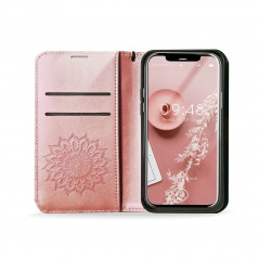 Samsung Galaxy A52s 5G Wallet Cases MEZZO Book Mandala  Rose gold