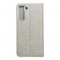 Samsung Galaxy S21 FE 5G Wallet Cases LUNA Book Gold Elegant  Silver