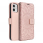 Apple iPhone 12 Wallet Cases MEZZO Book Mandala  Rose gold