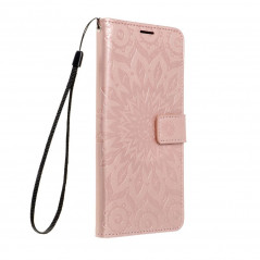 Apple iPhone 12 Wallet Cases MEZZO Book Mandala  Rose gold