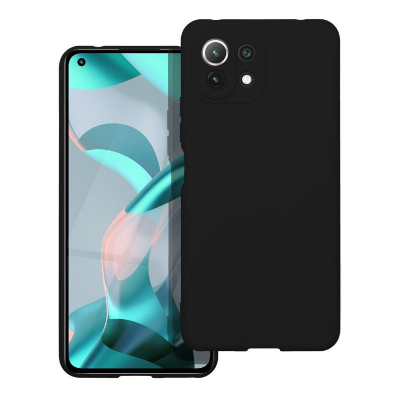 XIAOMI Mi 11 Lite 5G Case Silicone Elegant  Black