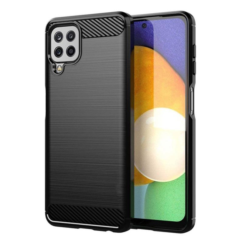 Samsung Galaxy A22 LTE Case Carbon Elegant  Black