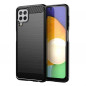 Samsung Galaxy A22 LTE Case Carbon Elegant  Black