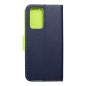 XIAOMI Redmi Note 10 Pro Max Wallet Cases Fancy Book Navy / Lime