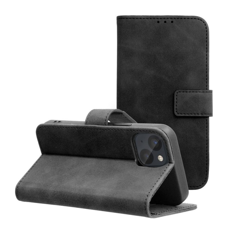 Apple iPhone 13 mini Wallet Cases TENDER Book Black