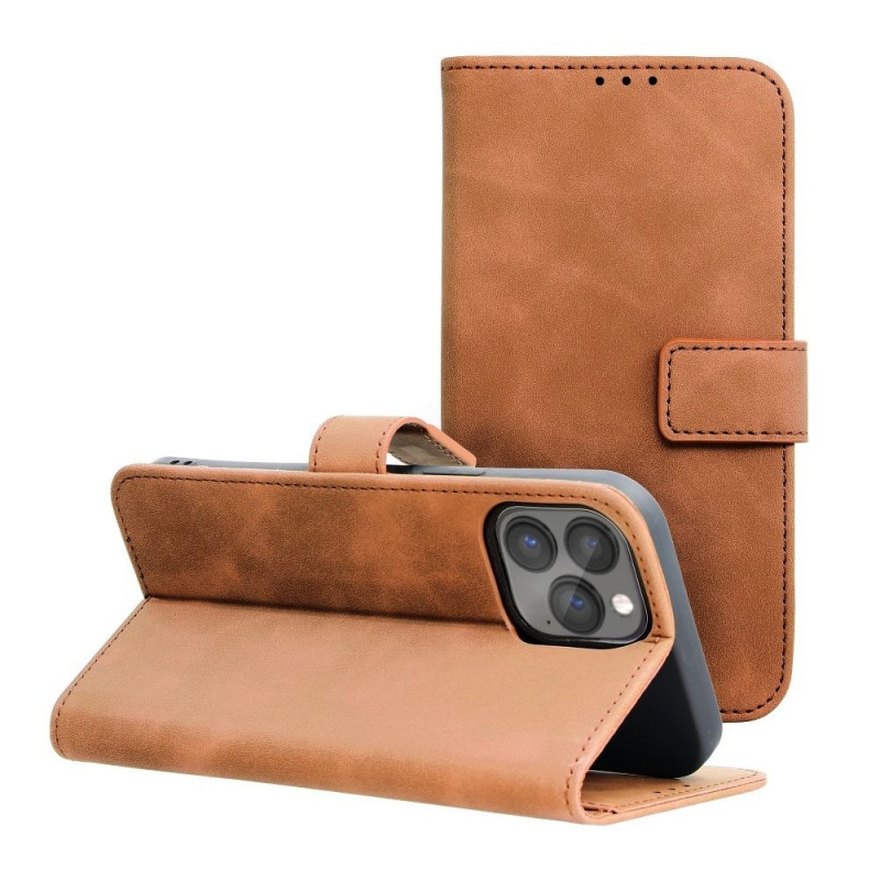 Apple iPhone 13 Pro Max Wallet Cases TENDER Book Brown