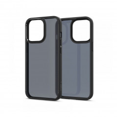 Apple iPhone 13 Pro Case Spigen Ultra Hybrid Crystal clear  Matte frost black