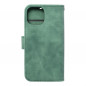 Apple iPhone 13 mini Wallet Cases MEZZO Book Tree  Green