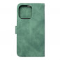 Apple iPhone 13 Pro Wallet Cases MEZZO Book Tree  Green