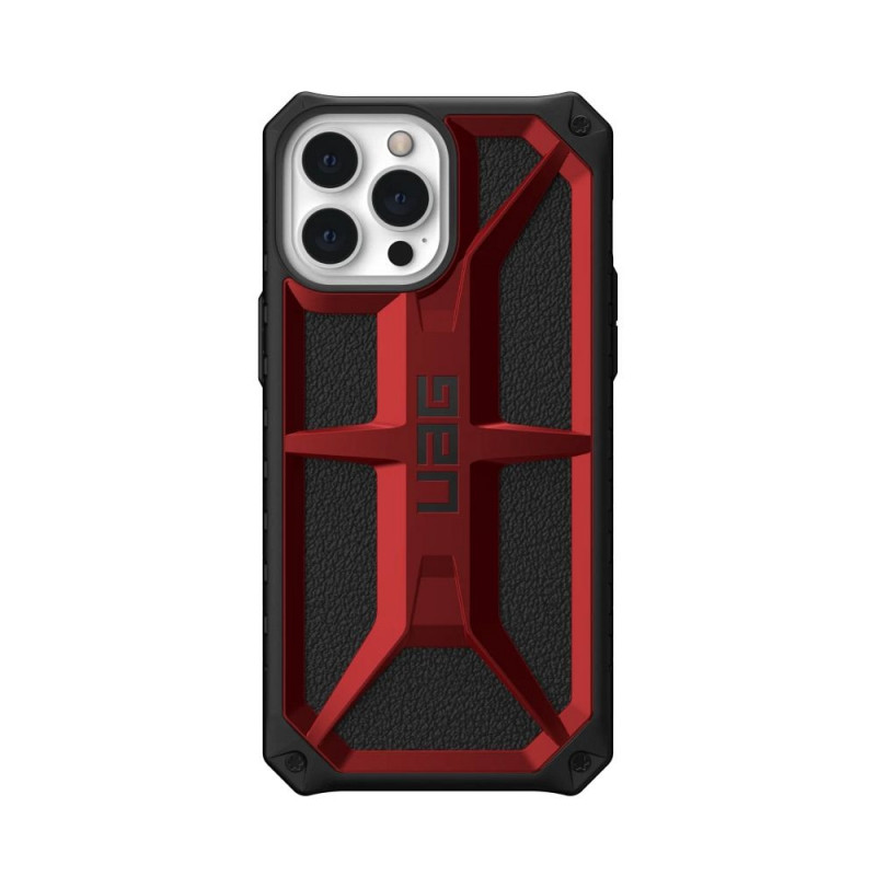 Apple iPhone 13 Pro Max Case Urban Armor Gear Monarch Premium case  MagSAFE  Red
