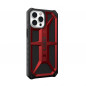 Apple iPhone 13 Pro Max Case Urban Armor Gear Monarch Premium case  MagSAFE  Red