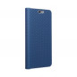 Samsung Galaxy A13 LTE Wallet Cases LUNA Book Carbon Carbon Fibre, Elegant  Blue