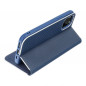 Samsung Galaxy A13 LTE Wallet Cases LUNA Book Carbon Carbon Fibre, Elegant  Blue