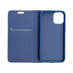 Samsung Galaxy A13 LTE Wallet Cases LUNA Book Carbon Carbon Fibre, Elegant  Blue