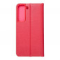 Samsung Galaxy S22 Wallet Cases LUNA Book Gold Elegant  Red