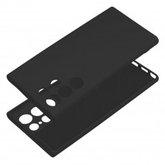 Samsung Galaxy S22 Ultra Case Silicone Elegant  Black