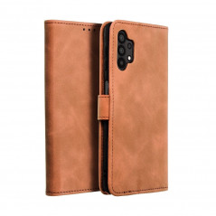 Samsung Galaxy A32 5G Wallet Cases TENDER Book Brown