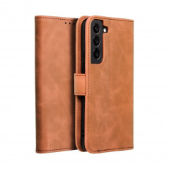Samsung Galaxy S22 Wallet Cases TENDER Book Brown