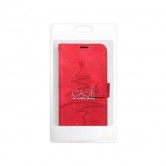 Apple iPhone 13 mini Wallet Cases MEZZO Book Tree  Red