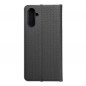 Samsung Galaxy A13 LTE Wallet Cases LUNA Book Carbon Carbon Fibre, Elegant  Black