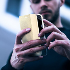 Samsung Galaxy A13 LTE Wallet Cases Sensitive Book Gold