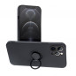 Apple iPhone 13 Pro Max Case Silicone ring Black