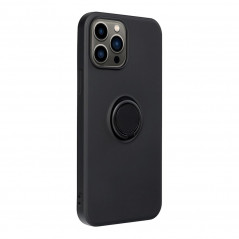 Apple iPhone 13 Pro Max Case Silicone ring Black
