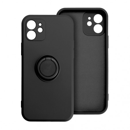 Apple iPhone 7 Case Silicone ring Black