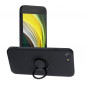 Apple iPhone SE 2022 5G Case Silicone ring Black