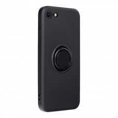 Apple iPhone SE 2022 5G Case Silicone ring Black