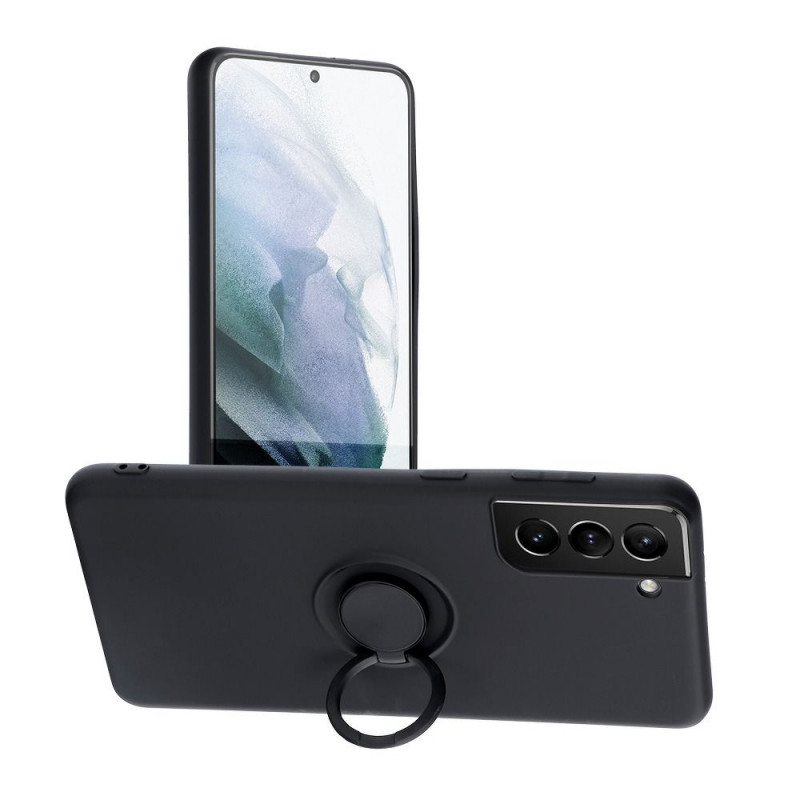 Samsung Galaxy S20 FE 5G Case Silicone ring Black