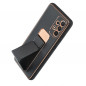 Samsung Galaxy A52s 5G Case LEATHER Case Kickstand Black