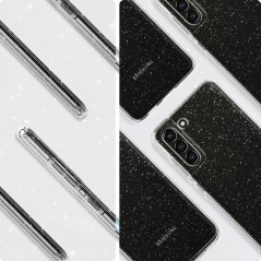 Samsung Galaxy S21 FE 5G Case Spigen Liquid Crystal Crystal clear  Glitter crystal