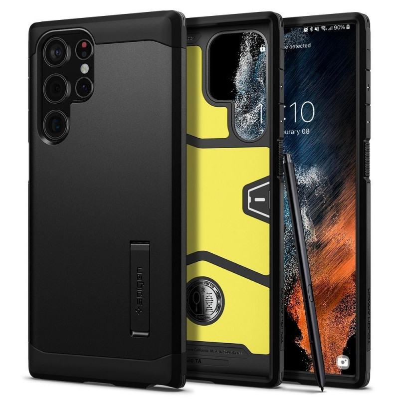Samsung Galaxy S22 Ultra Case Spigen Armor Black