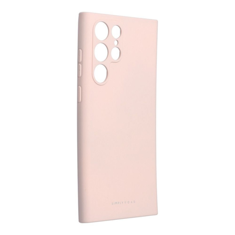 Samsung Galaxy S22 Ultra Case Roar Space Monochrome, Elegant  Pink