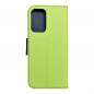 Samsung Galaxy A33 Wallet Cases Fancy Book Lime / Navy
